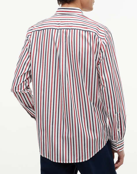 TOMMY HILFIGER FLEX POPLIN SEASONAL STRIPE SHT