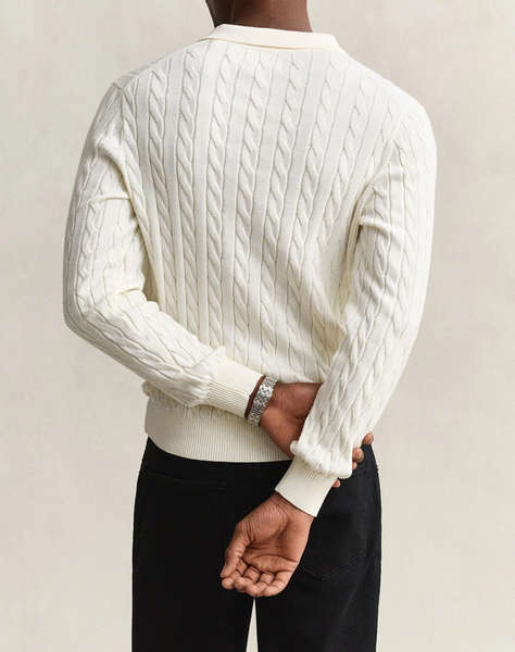 GANT ПУЛОВЕР ΜΜ COTTON CABLE POLO