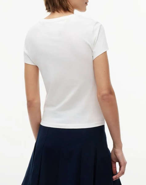 TOMMY JEANS TJW SLIM ESS LOGO 1 SS TEE EXT