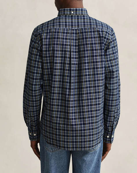 GANT РИЗА ΜΜ REG ARCHIVE POPLIN INDIGO CHECK