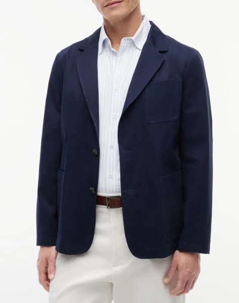 TOMMY HILFIGER DC TECH COTTON CASUAL BLAZER