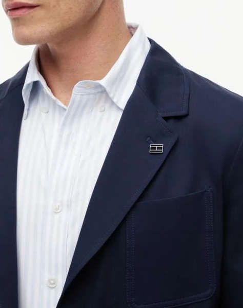 TOMMY HILFIGER DC TECH COTTON CASUAL BLAZER