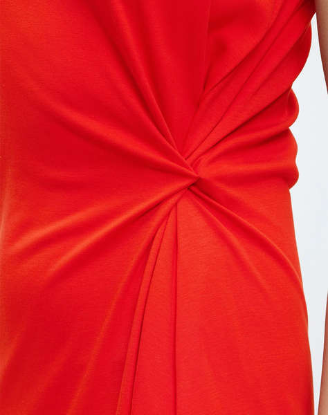 TOMMY HILFIGER INTERLOCK KNOT DETAIL DRESS