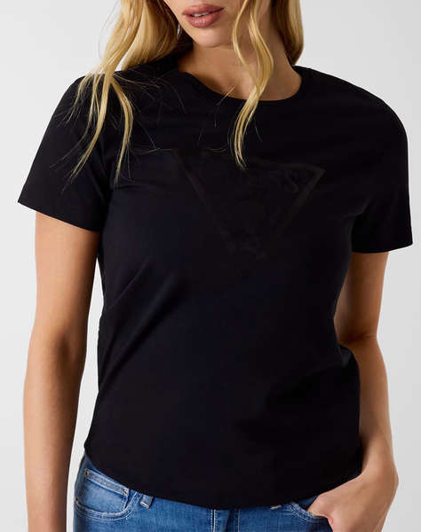 GUESS NEW SS CN BASIC TRIANGLE TEE ДАМСКА БЛУЗА