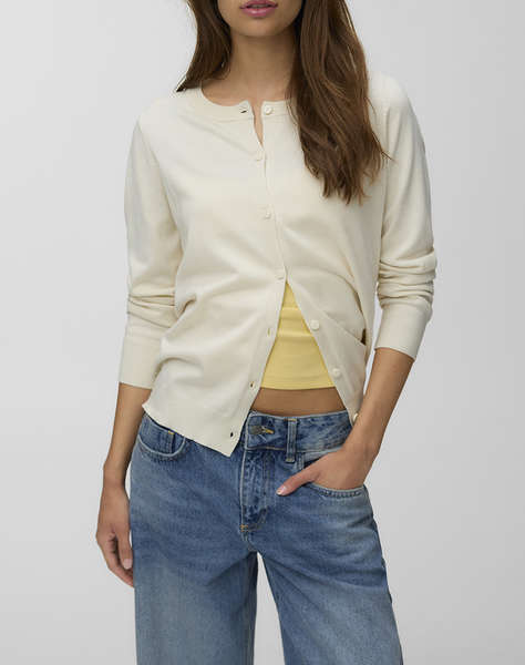 VERO MODA VMSILJE LS O-NECK CARDIGAN NOOS