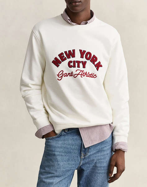 GANT СУИТШЪРТ ΜΜ GRAPHIC C-NECK SWEAT