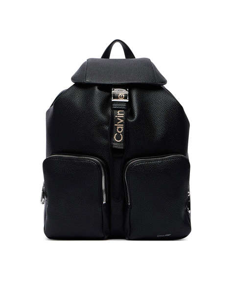 CALVIN KLEIN JEANS WEBBING STRAP FLAP Bï»¿ACKPACK