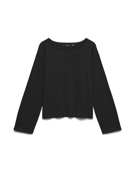 VERO MODA VMNOMA LS BOATNECK PULLOVER NOOS