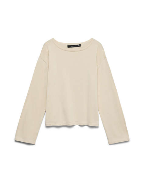 VERO MODA VMNOMA LS BOATNECK PULLOVER NOOS