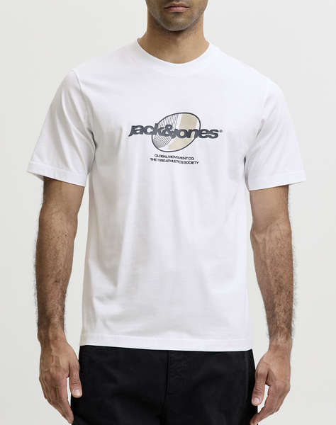 JACK&JONES JCOCLUB GRAPHIC FRONT PRINT TEE SS CN