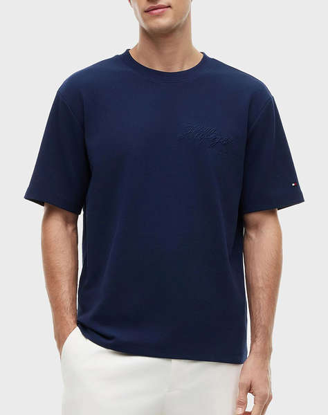 TOMMY HILFIGER NAUTICAL ROPE GRAPHIC RLX TEE