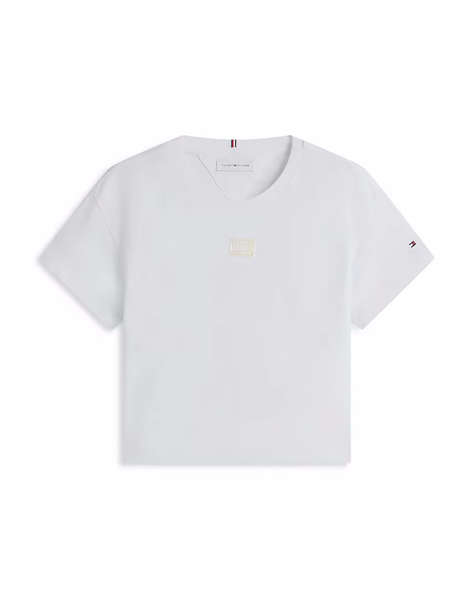 TOMMY HILFIGER TONAL FLAG TEE S/S