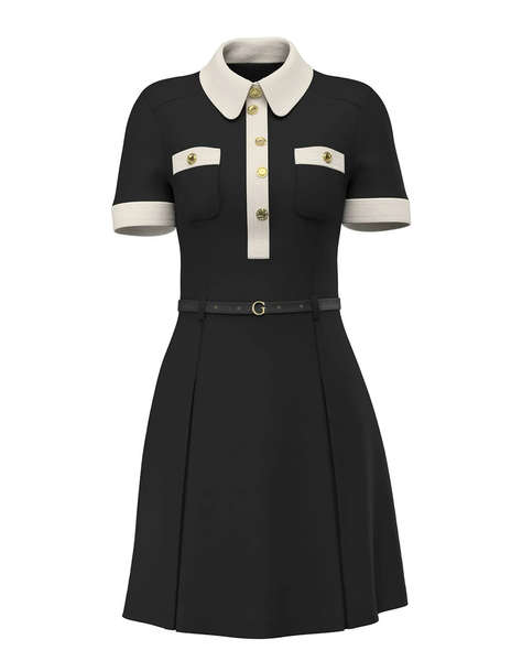 GUESS SS CLAUDIE POLO FLARE DRESS ДАМСКА РОКЛЯ