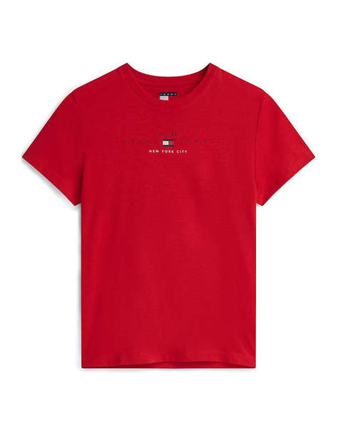 TOMMY JEANS TJW REG US LINEAR SS TEE