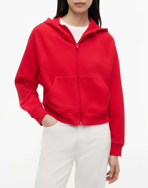 TOMMY JEANS TJW BXY S FLAG ZIP THRU HOODIE