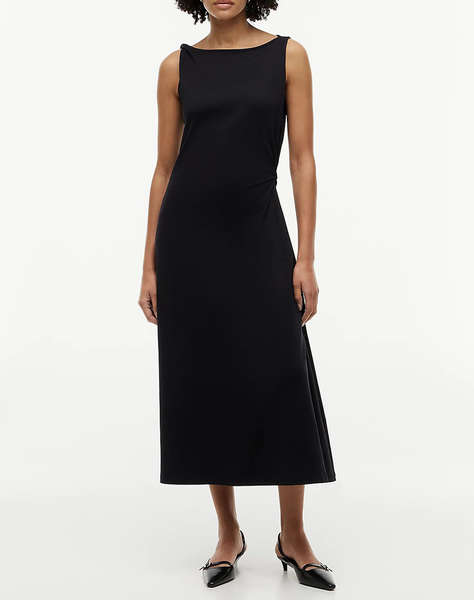 TOMMY HILFIGER INTERLOCK KNOT DETAIL DRESS