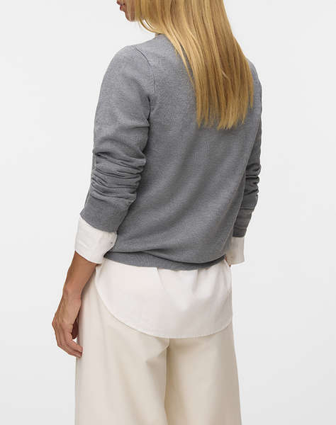 VERO MODA VMSILJE LS O-NECK CARDIGAN NOOS