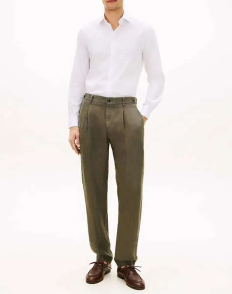 TOMMY HILFIGER DC FLEX COLLAR SOLID SHIRT