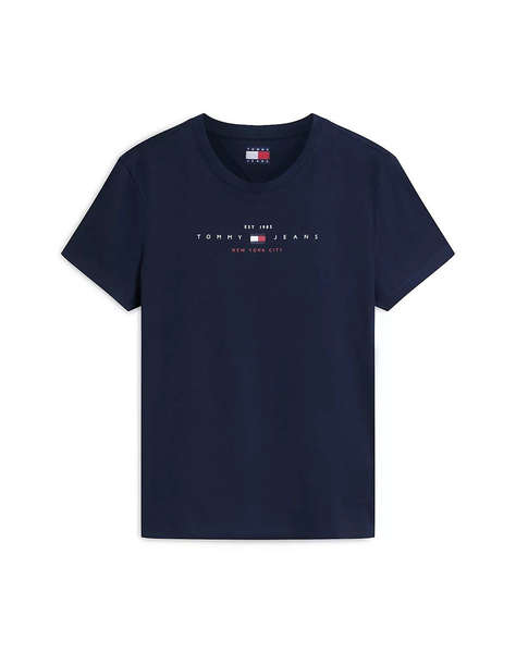 TOMMY JEANS TJW REG US LINEAR SS TEE