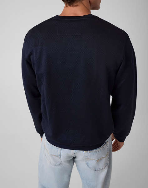 GUESS CN LS ALL OVER JACQUARD SWEATS Мъжки суитшърт