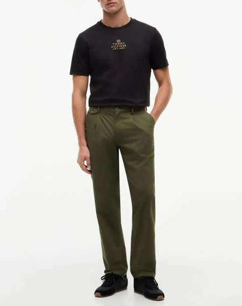 TOMMY HILFIGER BRAND LOVE GOLD INTERLOCK TEE
