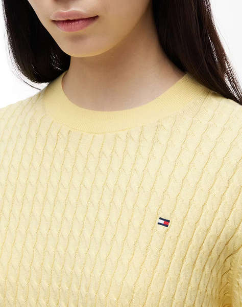 TOMMY HILFIGER CO CABLE C-NK LS SWEATER