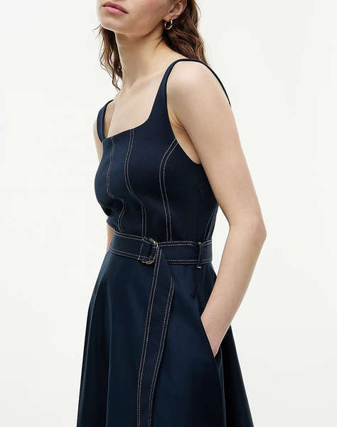 TOMMY HILFIGER CONTRAST STITCH TNK DRESS