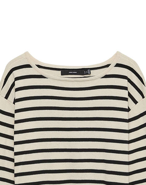 VERO MODA VMNOMA LS BOATNECK PULLOVER NOOS
