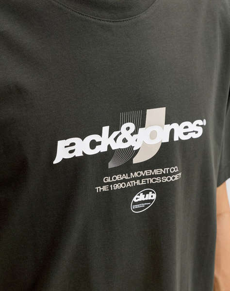 JACK&JONES JCOCLUB GRAPHIC FRONT PRINT TEE SS CN