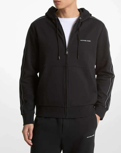 MICHAEL KORS LOGO TAPE FZ HOOD