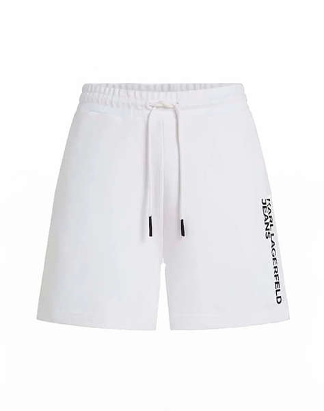 KARL LAGERFELD JEANS KLJ TEXT LOGO SWEATSHORT