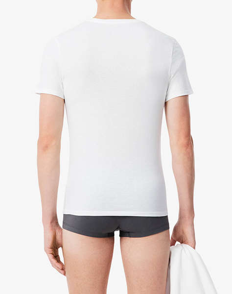 LACOSTE КОМПЛЕКТ 3 БРОЯ БЕЛЬО T-SHIRT С КЪС РЪКАВ UNDERWEAR TEE-SHIRT
