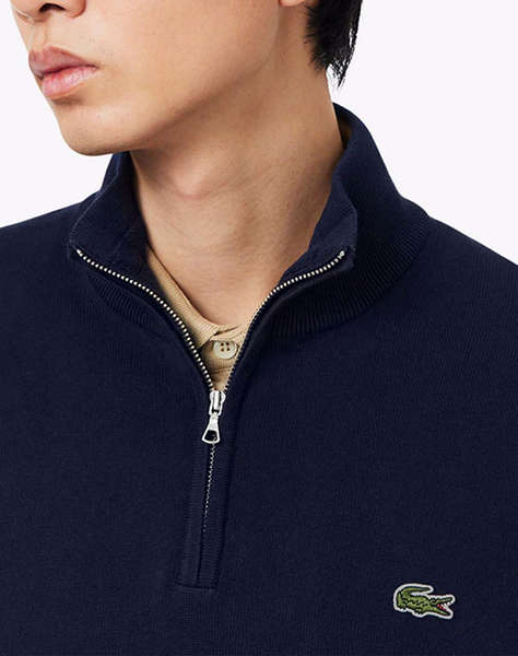LACOSTE ПУЛОВЕР С ДЪЛЪГ РЪКАВ SWEATER