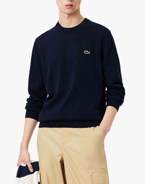 LACOSTE ПУЛОВЕР С ДЪЛЪГ РЪКАВ SWEATER