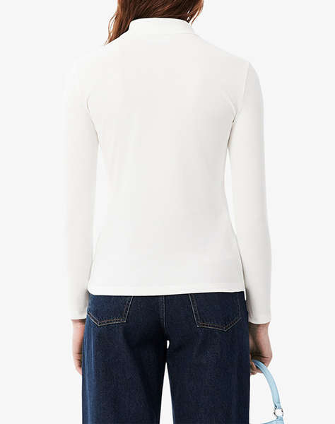 LACOSTE БЛУЗА С ДЪЛЪГ РЪКАВ LONG SLEEVED RIBBED COLLAR SHIRT