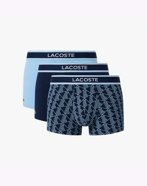 LACOSTE КОМПЛЕКТ 3 БЕЛЬО TRUNK UNDERWEAR TRUNK