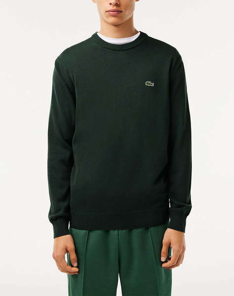 LACOSTE ПУЛОВЕР С ДЪЛЪГ РЪКАВ SWEATER