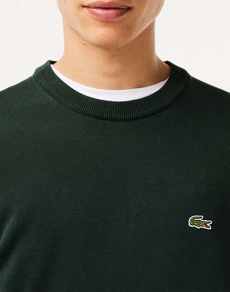 LACOSTE ПУЛОВЕР С ДЪЛЪГ РЪКАВ SWEATER