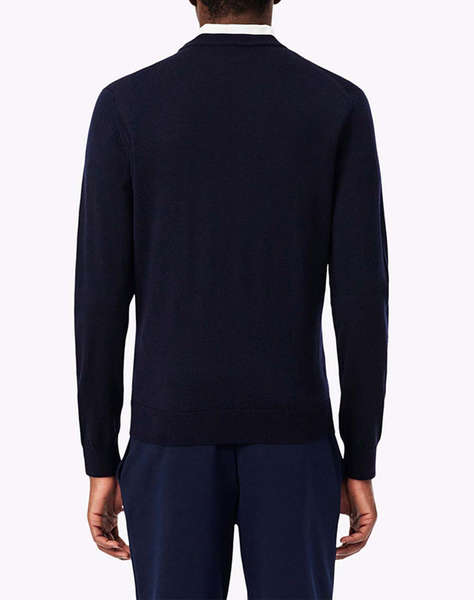 LACOSTE ПУЛОВЕР С ДЪЛЪГ РЪКАВ SWEATER