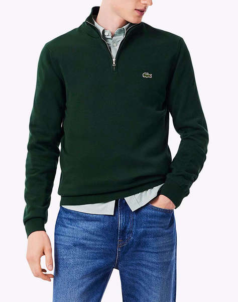 LACOSTE ПУЛОВЕР С ДЪЛЪГ РЪКАВ SWEATER