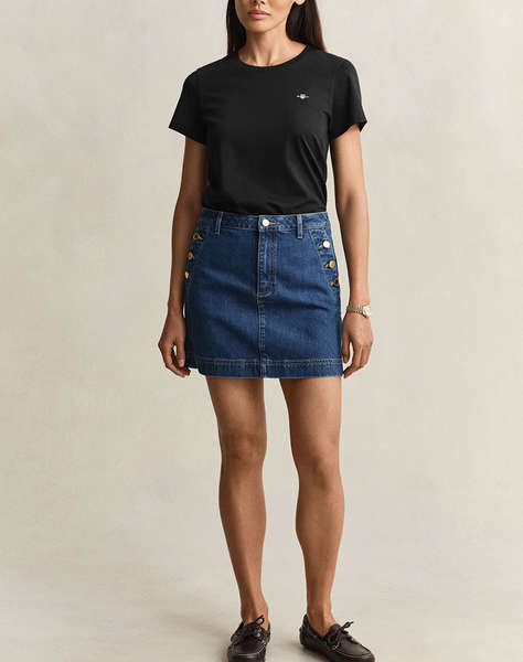 GANT БЛУЗА С КЪС РЪКАВ REG SHIELD SS T-SHIRT