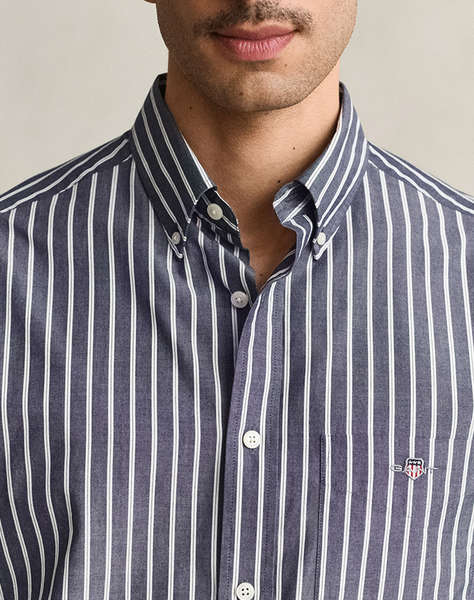 GANT РИЗА С ДЪЛЪГ РЪКАВ REG POPLIN STRIPE SHIRT