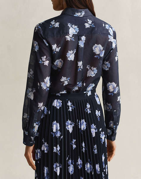 GANT РИЗА С ДЪЛЪГ РЪКАВ REG FLORAL PRINT CTN SILK LS SHIRT
