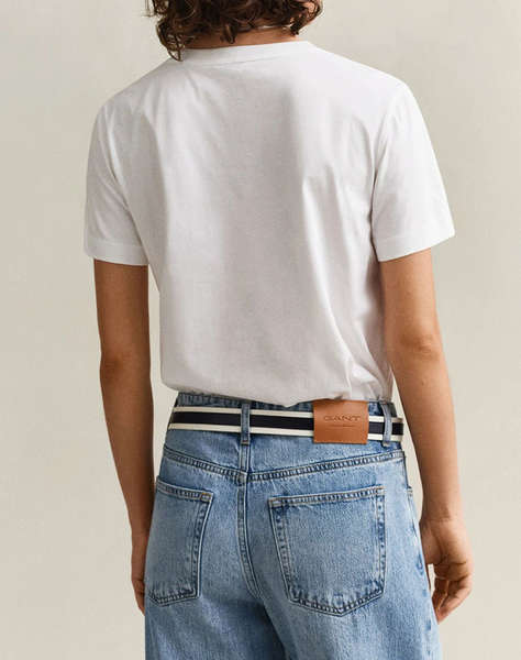 GANT БЛУЗА С КЪС РЪКАВ REG TONAL SHIELD SS T-SHIRT