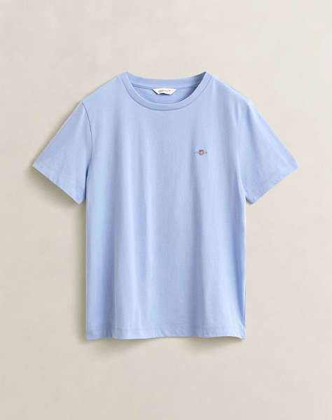 GANT БЛУЗА С КЪС РЪКАВ REG SHIELD SS T-SHIRT