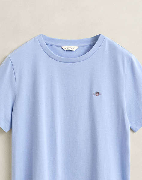 GANT БЛУЗА С КЪС РЪКАВ REG SHIELD SS T-SHIRT