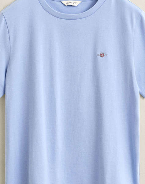GANT БЛУЗА С КЪС РЪКАВ REG SHIELD SS T-SHIRT