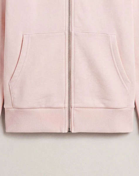 GANT ЖИЛЕТКА СУИТШЪРТ REG TONAL SHIELD ZIP HOODIE