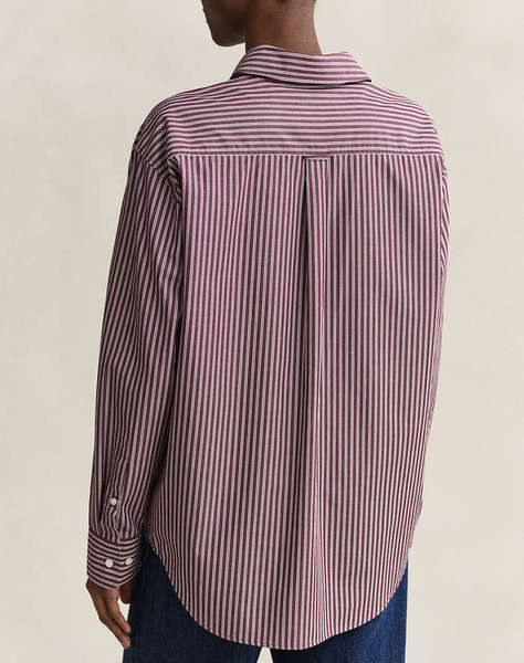 GANT РИЗА С ДЪЛЪГ РЪКАВ REL CLASSIC POPLIN STRIPE SHIRT
