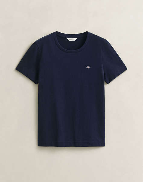 GANT БЛУЗА С КЪС РЪКАВ REG SHIELD SS T-SHIRT